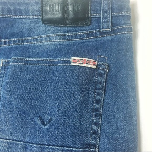 Hudson High Rise Muse Cuffed Crop Ankle Jeans - Picture 3 of 5